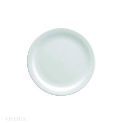 BRIGHT WHITE WARE NARROW RIM PLATE, 5,5″