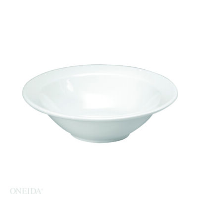 BRIGHT WHITE WARE GRAPEFRUIT BOWL, 12 OZ.