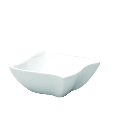BRIGHT WHITE WARE WAVE BOWL, 16.25 OZ.