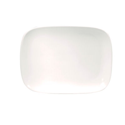 CREAM WHITE WARE RECTANGULAR PLATTER, 12.625″