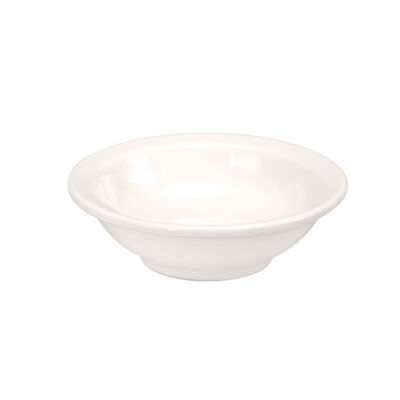 CREAM WHITE WARE NARROW RIM FRUIT BOWL, 6.75 OZ.