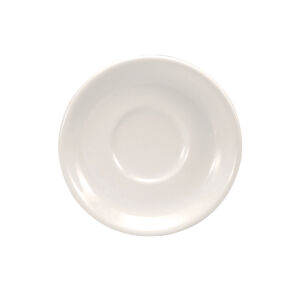 CREAM WHITE WARE A.D. SAUCER, 4.25″