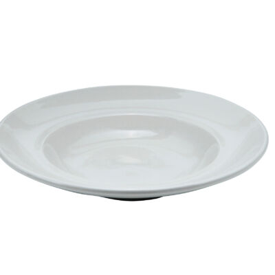 CREAM WHITE WARE DEEP PASTA BOWL, 56.5 OZ.