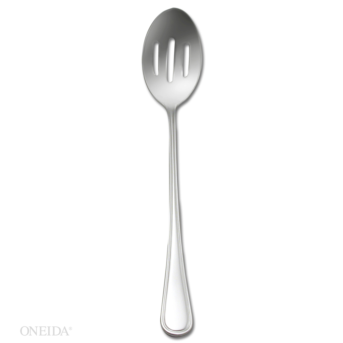NEW RIM SLOTTED BANQUET SPOON