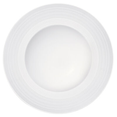 MANHATTAN RIMMED SOUP PLATE, 16 OZ.