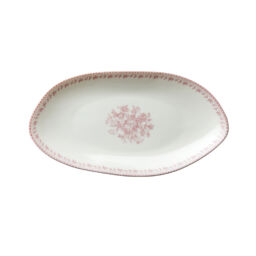 LANCASTER GARDEN OVAL PLATE, 9.75″