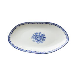 LANCASTER GARDEN OVAL PLATE, 9.75″
