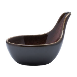 CRIMSON RUSTIC SMALL TAPAS SPOON/DISH, 2 OZ.