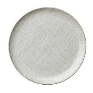 KNIT ROUND COUPE PLATE, 8.25″
