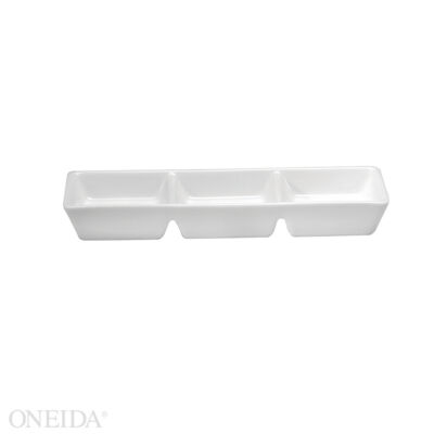 FUSION SQUARE 3 COMPARTMENT DISH