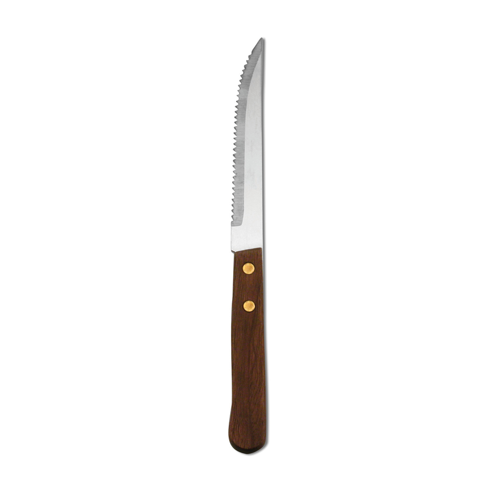316A- ECONOLINE STEAK KNIFE- BUBINGA WOOD HANDLE