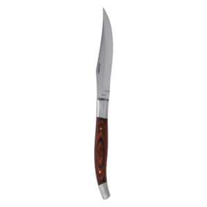 RUSTIC WOOD STEAK KNIFE