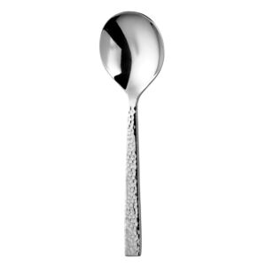 CHEF’S TABLE HAMMERED BOUILLON SPOON