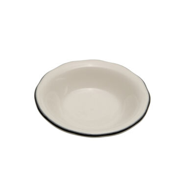 CAPRICE MANHATTAN BLACK FRUIT BOWL, 4.5 OZ.