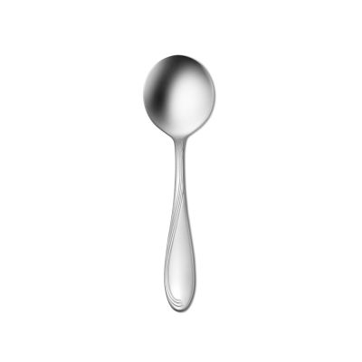 SCROLL BOUILLON SPOON