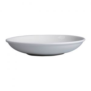 HYDROZERO IVORY DEEP COUPE PLATE 8″