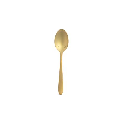MASCAGNI BRUSHED GOLD TEASPOON