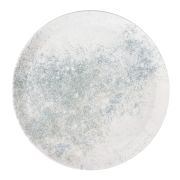Smoky Matte Blue Pizza Plate 12.6″