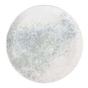 Smoky Matte Blue Pizza Plate 12.6″