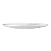 Smoky Matte Blue Pizza Plate 12.6″