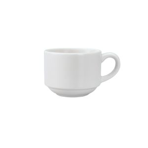 Smoky Matte Blue Stackable Teacup 9.8 oz